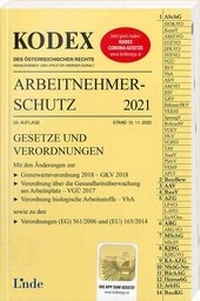 Abbildung von: KODEX Arbeitnehmerschutz 2021 - Linde