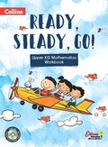 Cover: Ready, Steady and Go-UKG Maths Workbook - HarperCollins