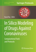 Cover: In Silico Modeling of Drugs Against Coronaviruses - Humana