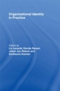 Cover: Organizational Identity in Practice - Routledge
