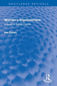 Abbildung von: Women's Imprisonment - Routledge