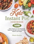 Cover: Keto Instant Pot Cookbook - Maria Benites