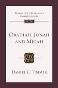 Cover: Obadiah, Jonah and Micah - Inter-Varsity Press