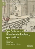 Cover: Spa Culture and Literature in England, 1500-1800 - Palgrave Macmillan