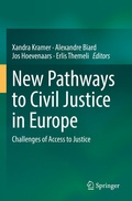 Abbildung von: New Pathways to Civil Justice in Europe - Springer