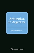 Cover: Arbitration in Argentina - Kluwer Law International