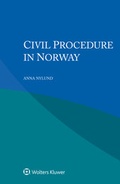 Abbildung von: Civil Procedure in Norway - Kluwer Law International
