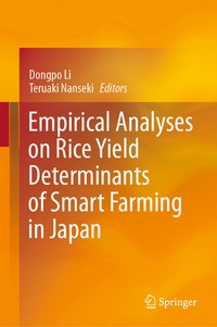 Abbildung von: Empirical Analyses on Rice Yield Determinants of Smart Farming in Japan - Springer
