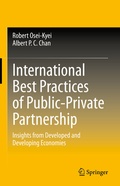 Cover: International Best Practices of Public-Private Partnership - Springer