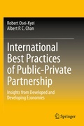 Cover: International Best Practices of Public-Private Partnership - Springer