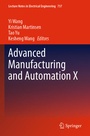 Cover: Advanced Manufacturing and Automation X - Springer