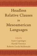 Cover: Headless Relative Clauses in Mesoamerican Languages - OUP eBook