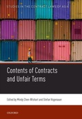 Bild: Contents of Contracts and Unfair Terms - OUP eBook