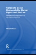 Cover: Corporate Social Responsibility, Human Rights and the Law - Routledge