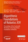 Cover: Algorithmic Foundations of Robotics XIV - Springer
