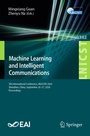 Cover: Machine Learning and Intelligent Communications - Springer