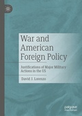 Cover: War and American Foreign Policy - Palgrave Macmillan