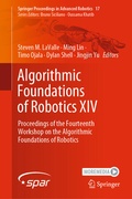 Cover: Algorithmic Foundations of Robotics XIV - Springer