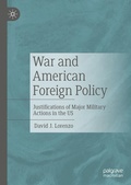 Cover: War and American Foreign Policy - Palgrave Macmillan