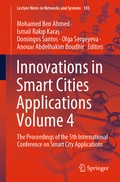 Cover: Innovations in Smart Cities Applications Volume 4 - Springer