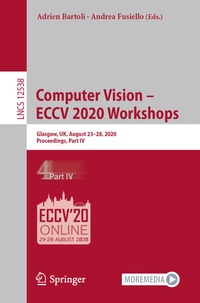 Enlarge image Cover: Computer Vision - ECCV 2020 Workshops - Springer