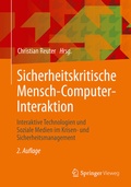 Cover: Sicherheitskritische Mensch-Computer-Interaktion - Springer Vieweg