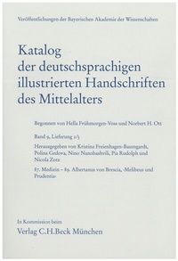 Abbildung von: Katalog der deutschsprachigen illustrierten Handschriften des Mittelalters Band 9, Lfg. 2/3 - Bayerische Akademie der Wissenschaften