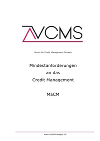 Abbildung von: Mindestanforderungen an das Credit Management - epubli