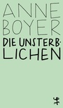 Cover: Die Unsterblichen - Matthes & Seitz Berlin