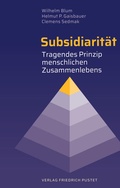 Cover: Subsidiarit&auml;t - Pustet, F