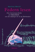 Cover: Federn lesen - Wallstein