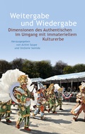 Cover: Weitergabe und Wiedergabe - Wallstein