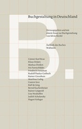 Cover: Buchgestaltung in Deutschland - Wallstein