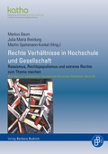 Cover: Rechte Verh&auml;ltnisse in Hochschule und Gesellschaft - Verlag Barbara Budrich