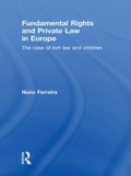 Cover: Fundamental Rights and Private Law in Europe - Routledge