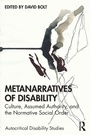 Cover: Metanarratives of Disability - Routledge