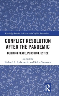 Enlarge image Cover: Conflict Resolution after the Pandemic - Routledge