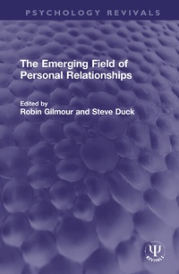 Enlarge image Cover: The Emerging Field of Personal Relationships - Routledge