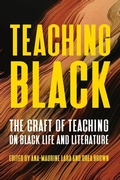 Cover: Teaching Black - University of Pittsburgh Press