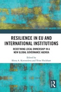 Cover: Resilience in EU and International Institutions - Routledge