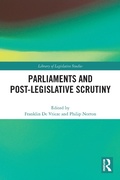Cover: Parliaments and Post-Legislative Scrutiny - Routledge