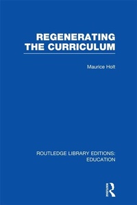 Enlarge image Cover: Regenerating the Curriculum - Routledge
