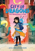 Cover: The Awakening Storm: A Graphic Novel (City of Dragons #1) - Graphix