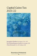 Cover: Bloomsbury Professional Capital Gains Tax 2021/22 - Bloomsbury Professional