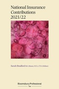 Cover: National Insurance Contributions 2021/22 - Bloomsbury Professional