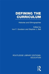 Enlarge image Cover: Defining The Curriculum - Routledge