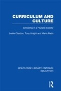 Cover: Curriculum and Culture (RLE: Education) - Routledge