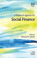 Cover: A Research Agenda for Social Finance - Edward Elgar Publishing