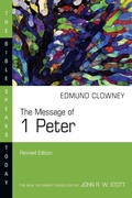 Bild: The Message of 1 Peter - INTERVARSITY PRESS