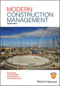 Enlarge image Cover: Modern Construction Management - Wiley